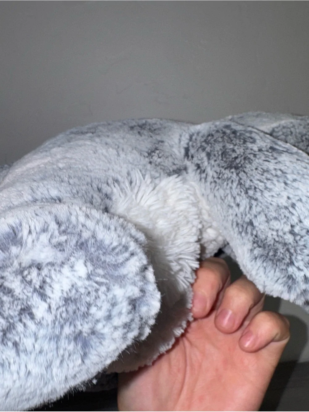 Aurora Plush Grey Fat Elephant Stuffed Animal Toy 10” 2016